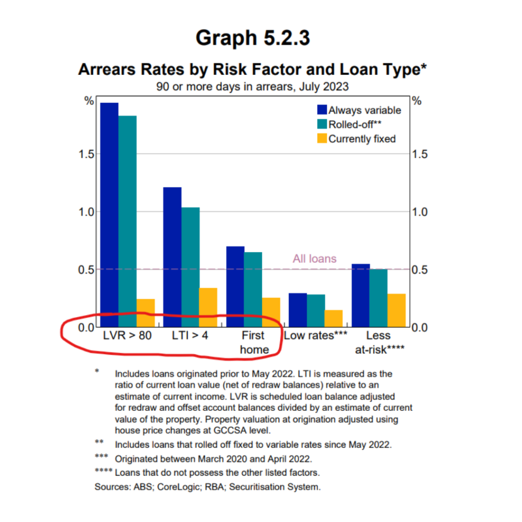 Arrears Rates by Risk Factor